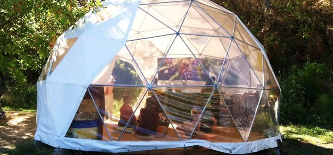 studio glamping domes