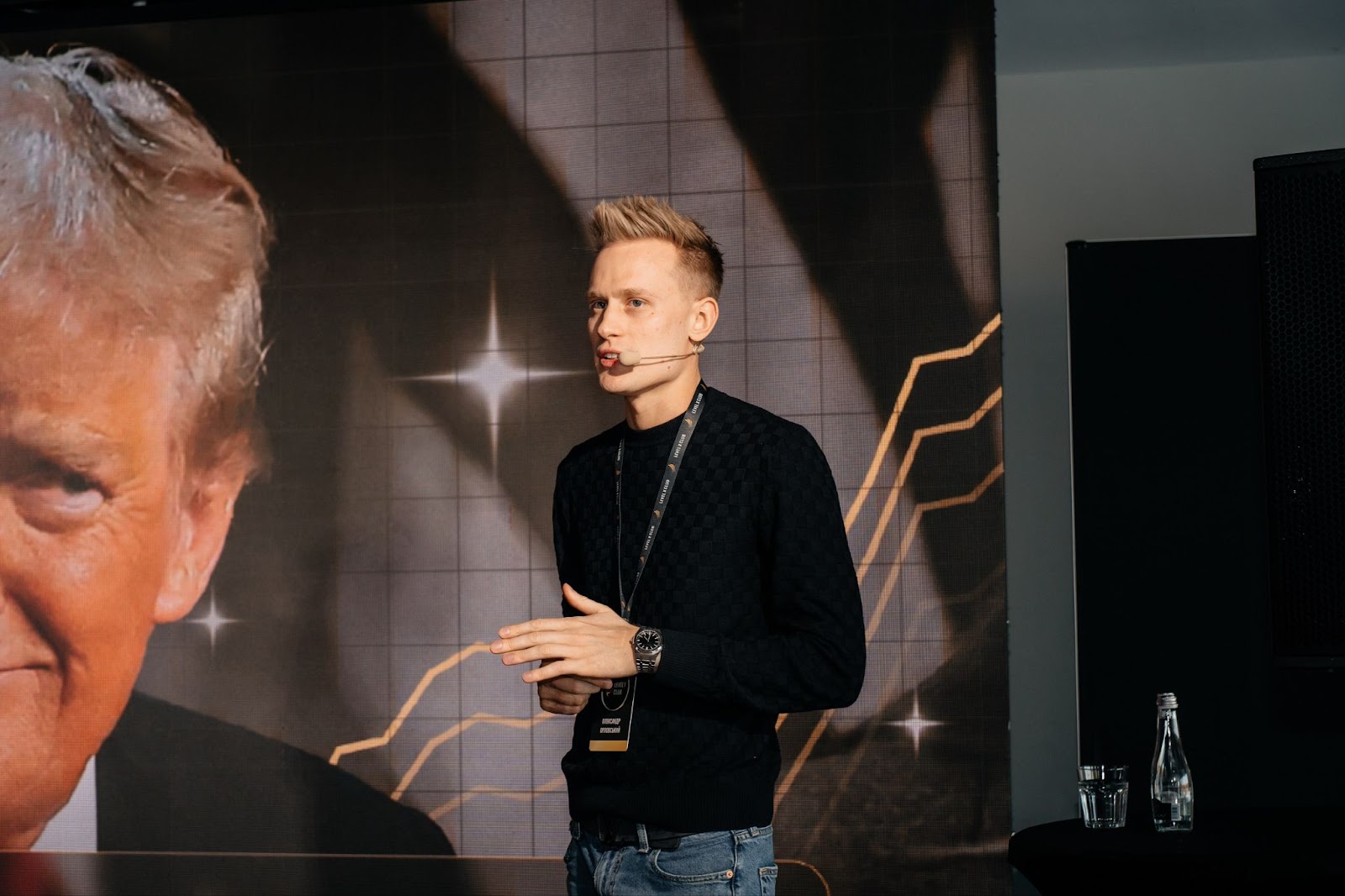 Oleksandr Orlovskyi's speech at a crypto conference