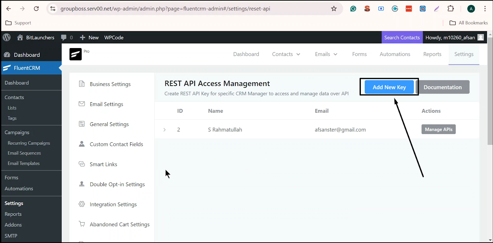 FluentCRM and Groupboss Integration