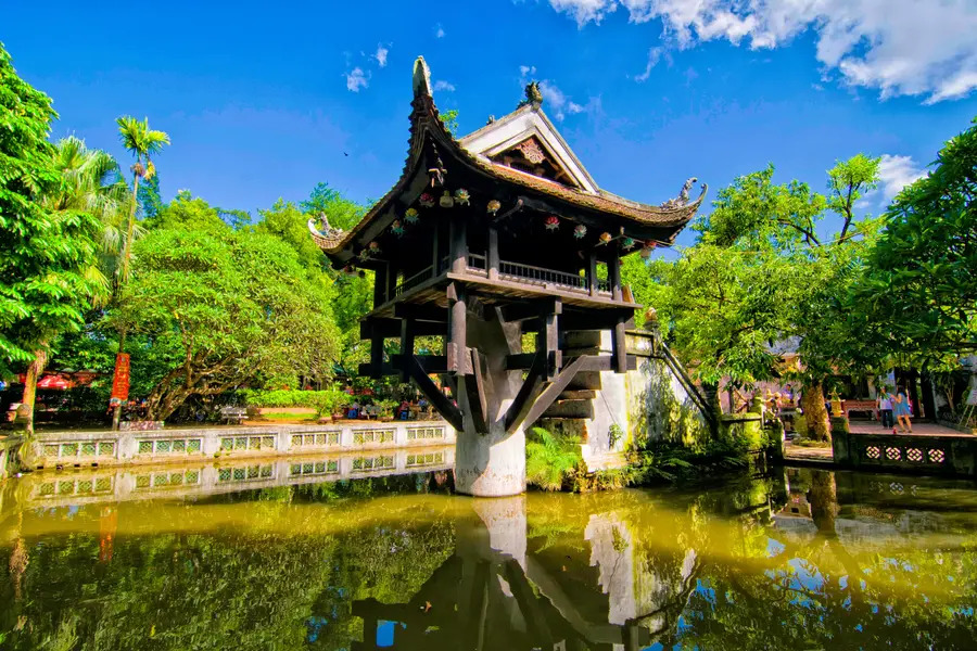 One Pillar Pagoda has the most unique architecture in Asia. Source: Expedia