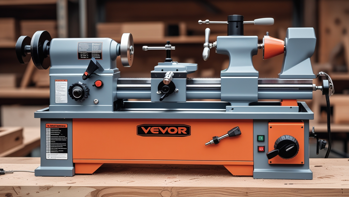 Vevor Wood Lathe Model RLLW 1018 User Manual PDF