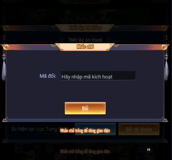 Full bộ code Lục Tung Tam Quốc mới nhất 2024 - Hướng dẫn cách nhập chi tiết