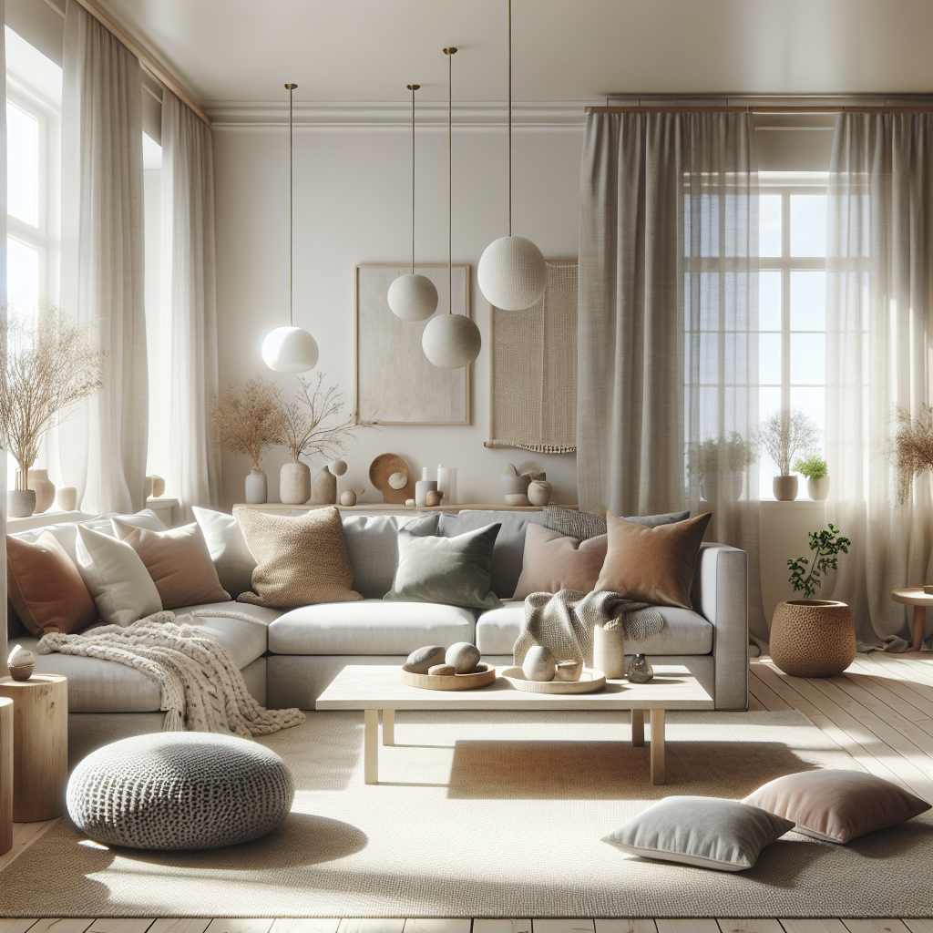 Warm and Neutral Scandinavian design