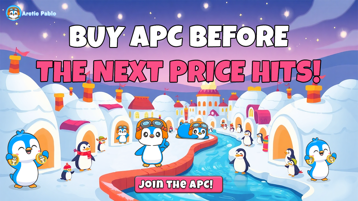 Last Call in Penguinopolis: Secure Your Stake in Arctic Pablo’s Explosive Presale and Unlock Top Returns Alongside Non-Playable and Melania!