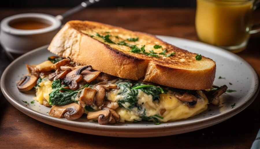 MUSHROOMS AND POBLANOS