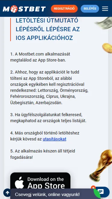 Letöltés iOS-re