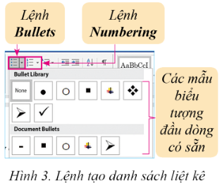 BÀI 3: DANH SÁCH LIỆT KÊ VÀ TIÊU ĐỀ TRANG.