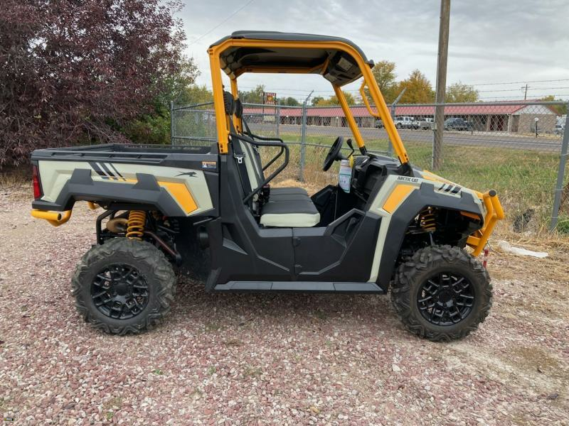 A 2025 Arctic Cat Prowler Pro parked on a gravel lot. 