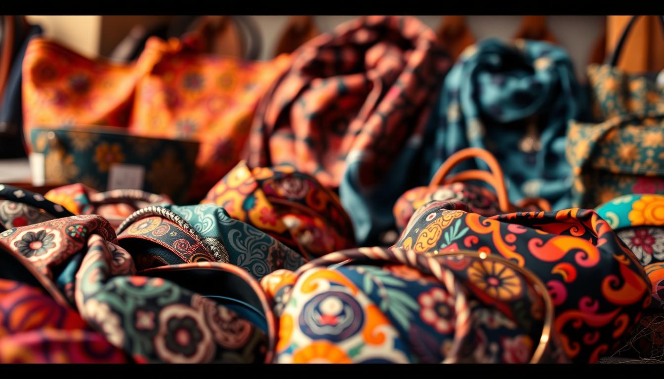 batik headbands and accessories