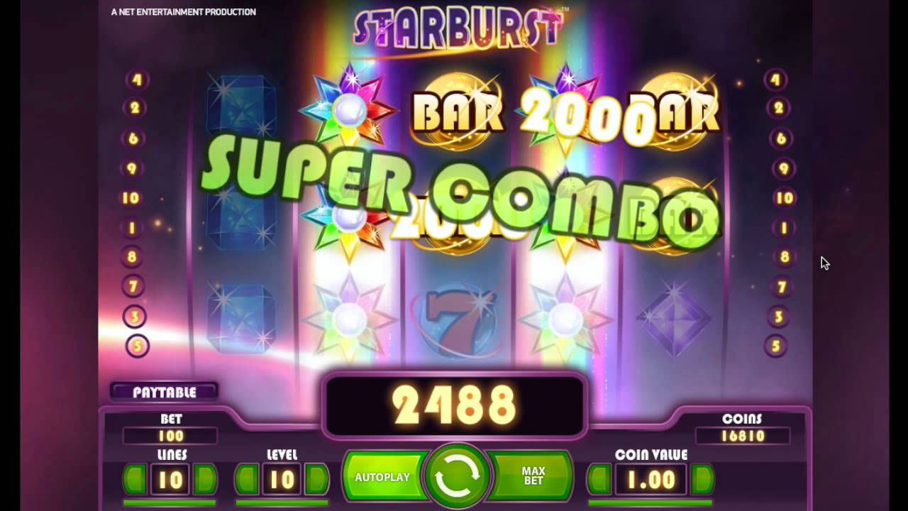 Starburst not on Gamstop game play