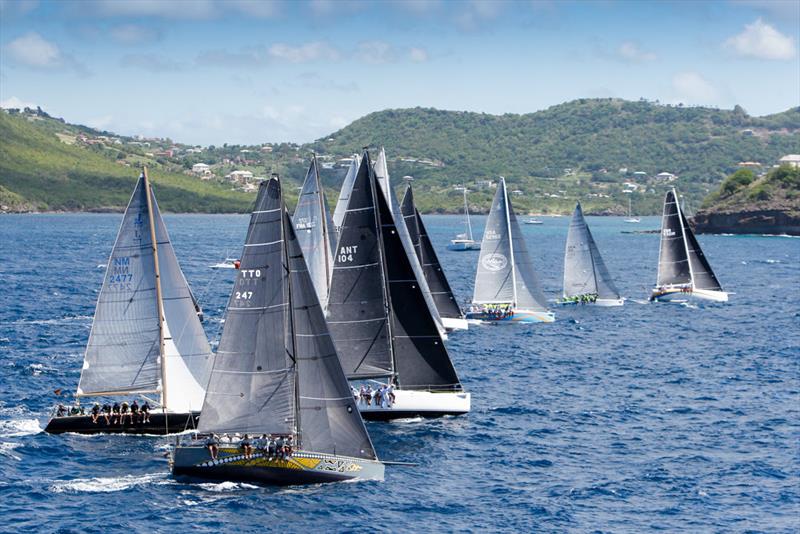 Sailing in Antigua
