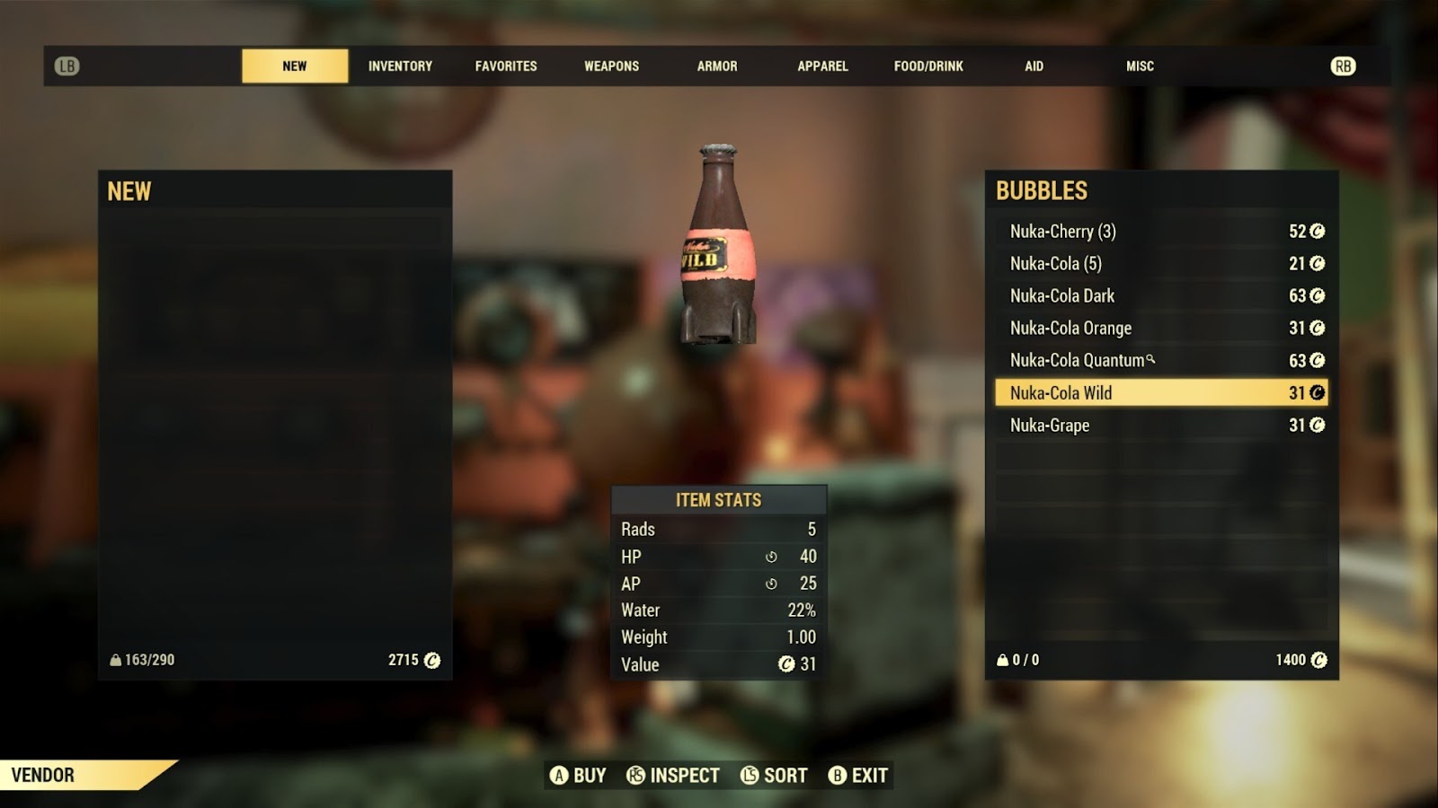 Fallout 76 Nuka-Cola Wild