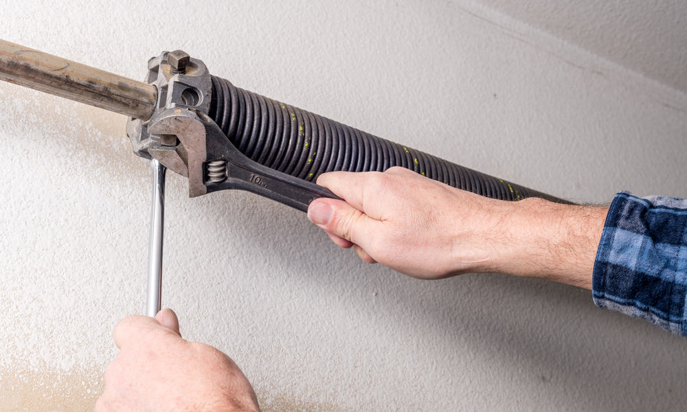 how to install garage door springs