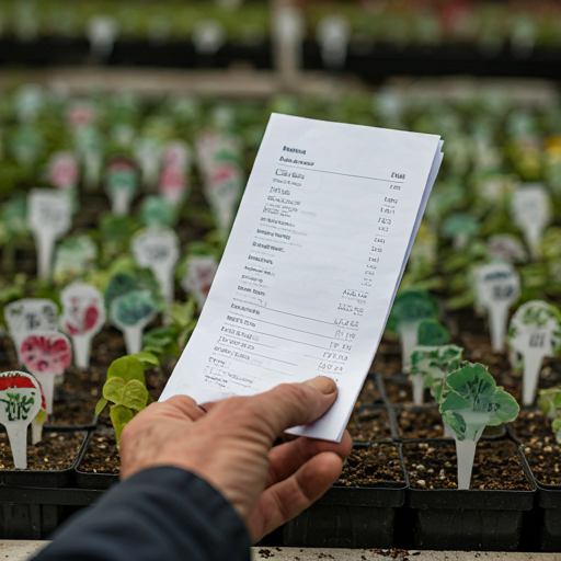 Nursery Plant Prices and Budgeting