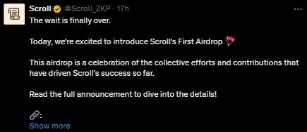 Scroll Crypto 