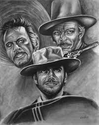 Three dangerous looking cowboys