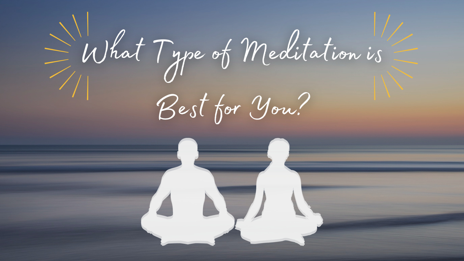 There are many ways to meditate | Choose the one that suits you.