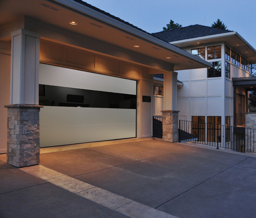 how much are glass garage doors