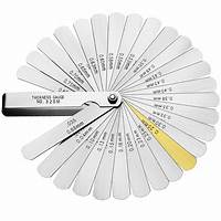 Amazon.com: Spurtar 32 Blades Feeler Gauges 0.0015-0.035'' (0.04-0.88 ...