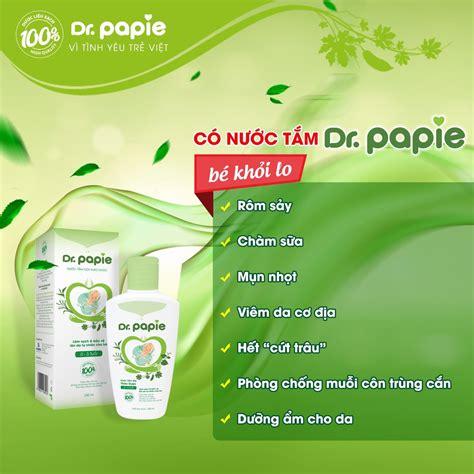 Nước tắm gội thảo dược Dr.Papie