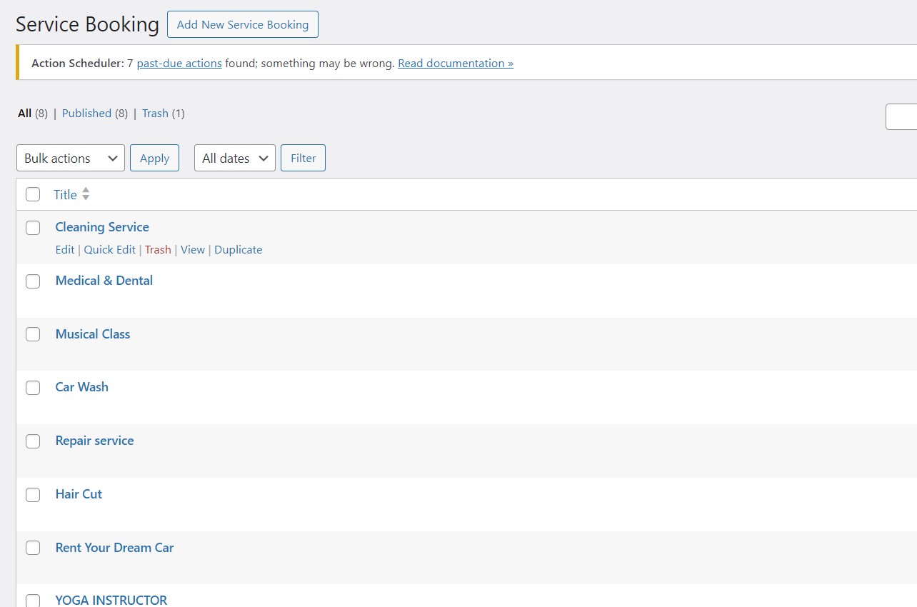 How to use WordPress Repair Service Booking plugin? 6