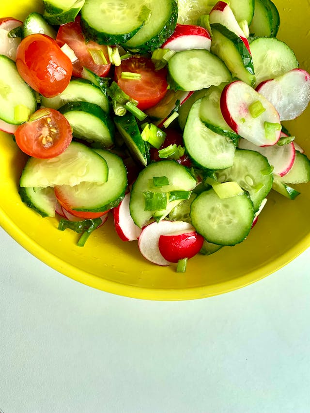 Cucumber salads 