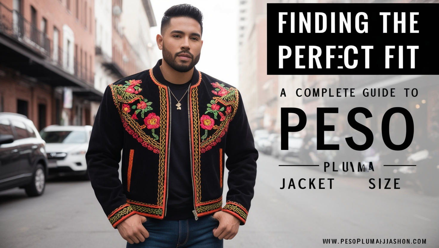 Peso Pluma Jacket Size
