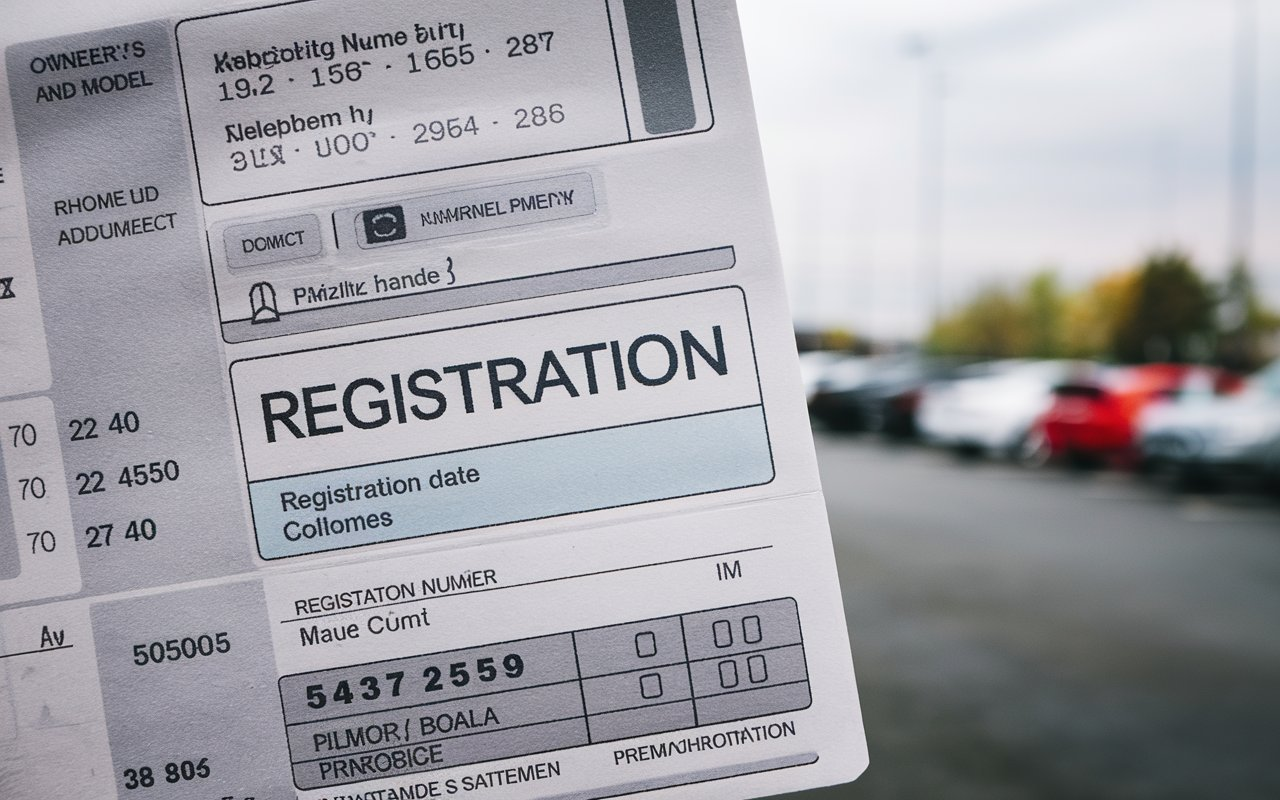 What Does Car Registration Look Like