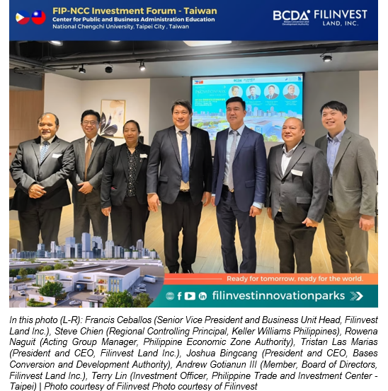 Filinvest Land Inc. Highlights Investment Opportunities in Filinvest Innovation Park - New Clark City