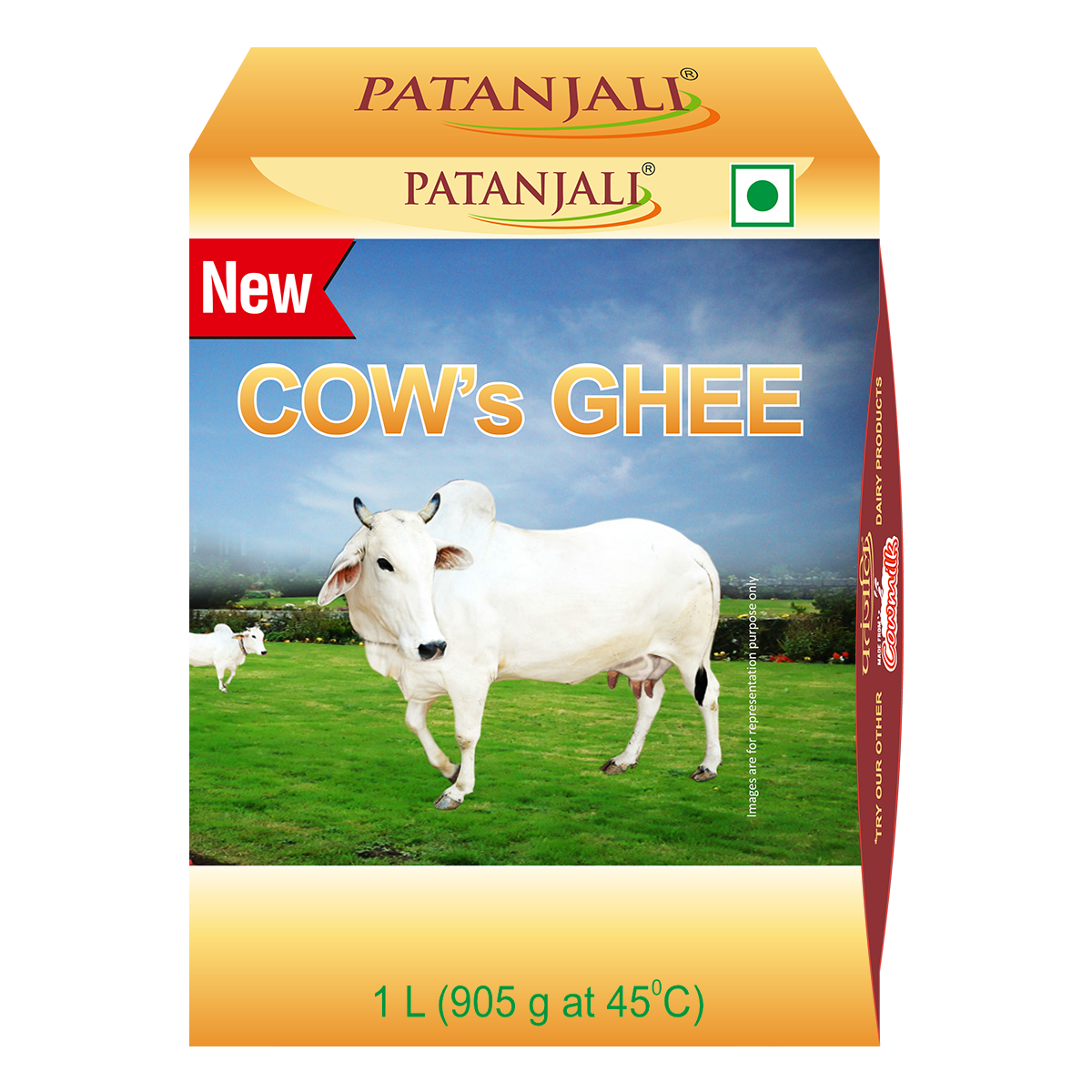 Top 7 Must Buy Patanjali Products Globally - Picture of Patanjali Cow’s Ghee