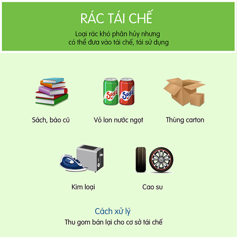 Xử lý rác thải bằng kim loại