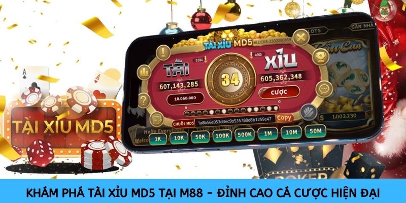 Khám phá Tài xỉu MD5 tại M88