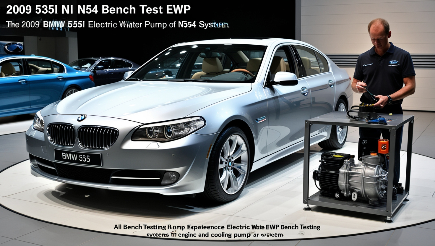 2009 535i N54 Bench Test EWP