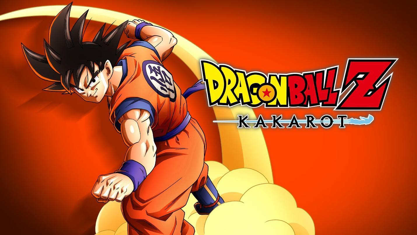 The Official Picture of Dragon Ball Z: Kakarot with Goku, one of the best anime games on PS4.