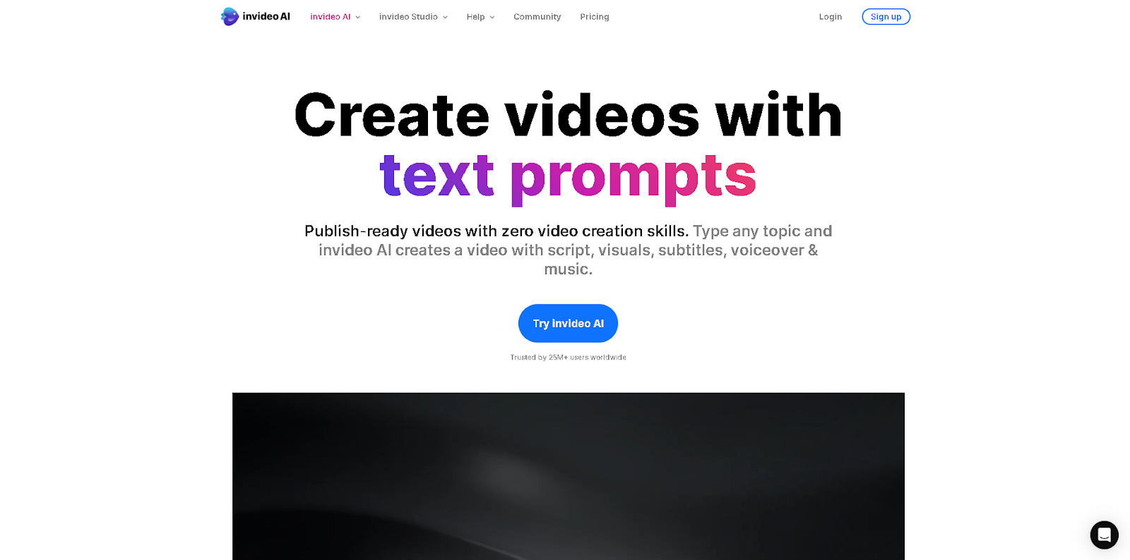 invideo video ad maker