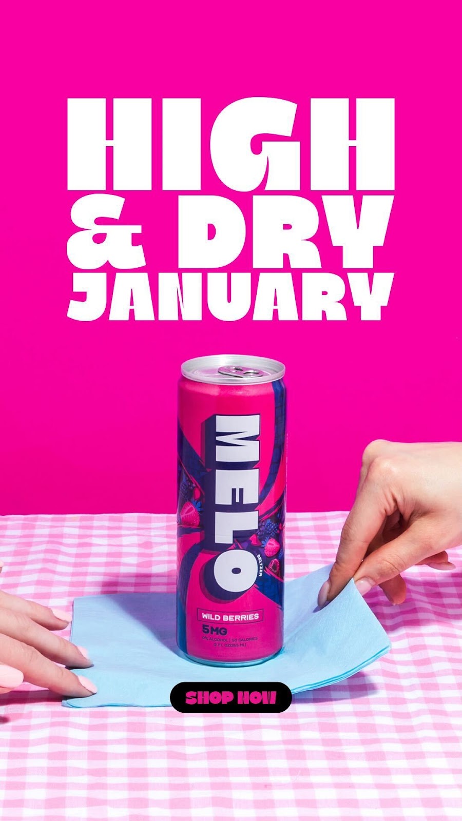 Melo Seltzer Cannabis Drink