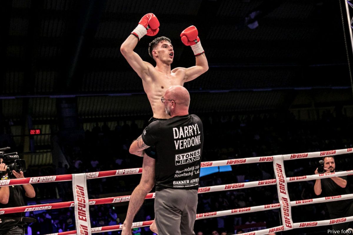 Darryl Verdonk Enfusion Kickboxing