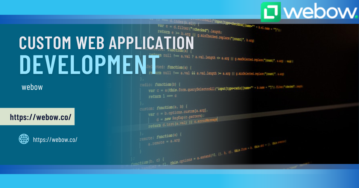 Custom Web Application Development