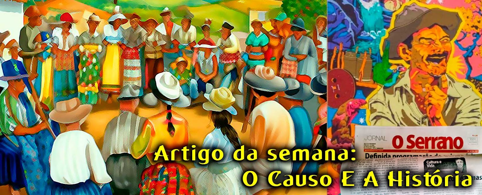 Contação de Causos - Ilustração Henrique Vieira Filho