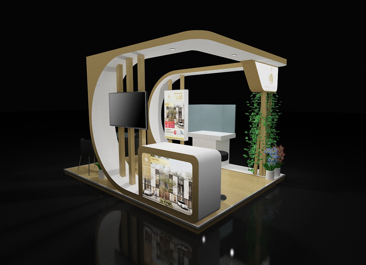 Desain Booth Mewah tapi Murah? Ini Inspirasinya!