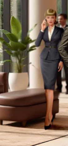 A person in a suit and skirt

AI-generated content may be incorrect.