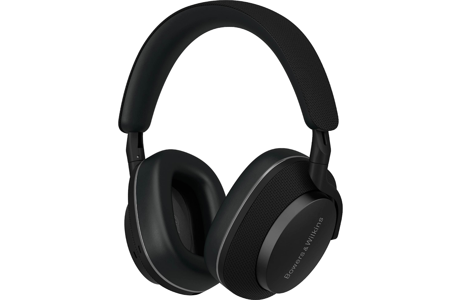 Bowers & Wilkins Px7 S2e Over-Ear Headphones in Anthracite Black color.