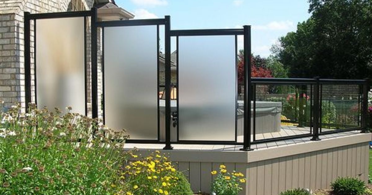 Frosted Glass Panels