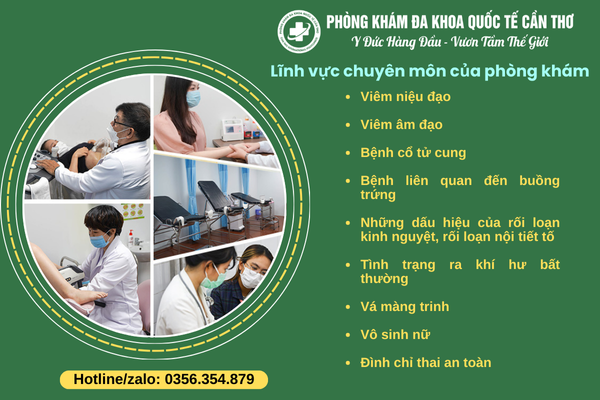 Lĩnh vực chuyên môn tại phòng khám