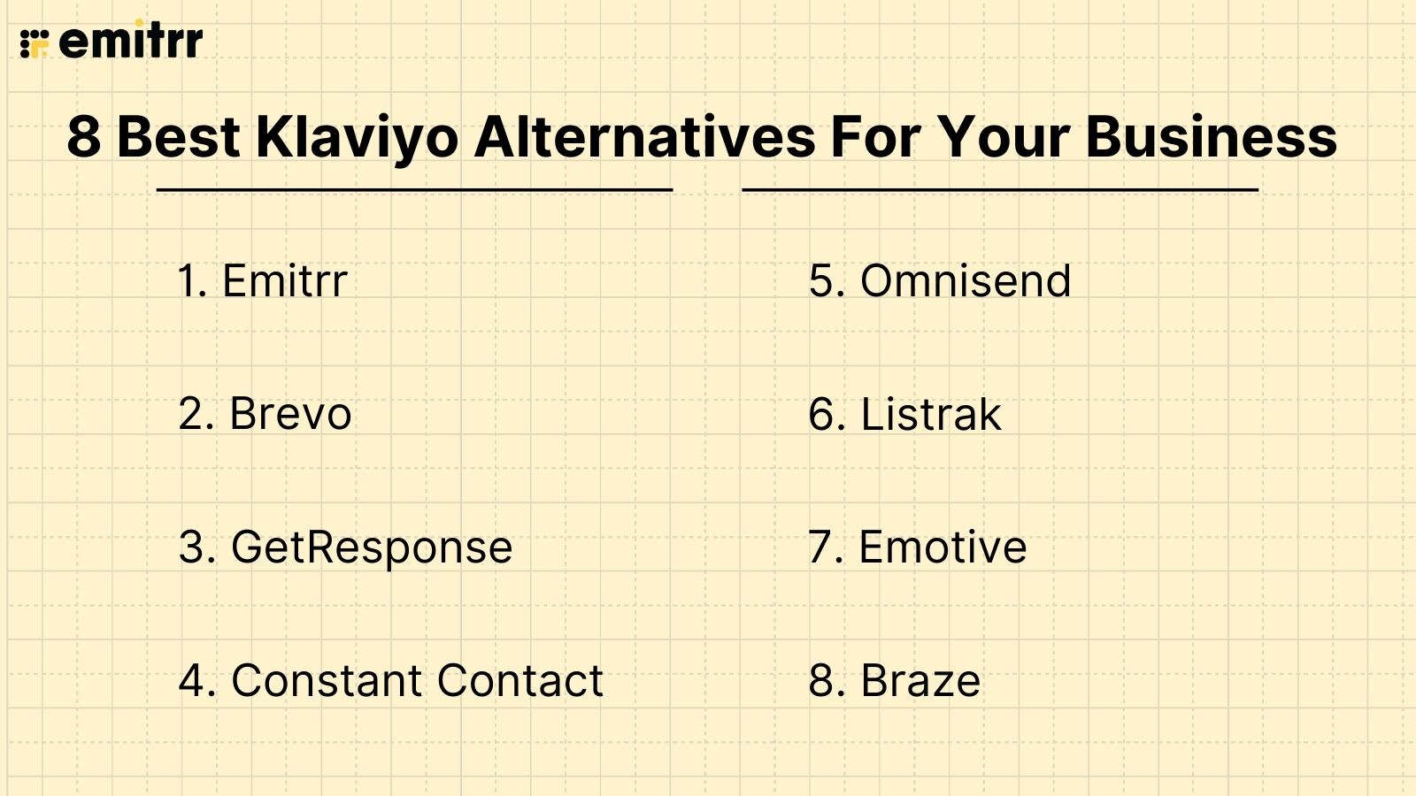 Klaviyo Alternatives