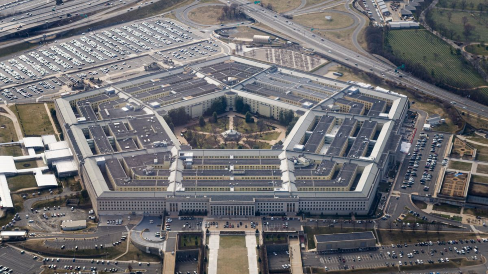 Le Pentagone, qui abrite le quartier général du département américain de la Défense, à Washington
Photo prise le 3 mars 2022