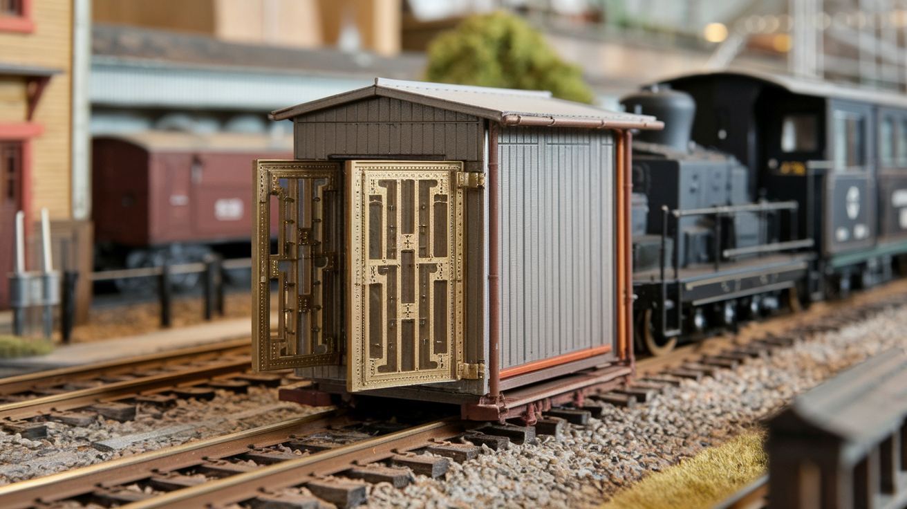 ho scale sliding door hinges