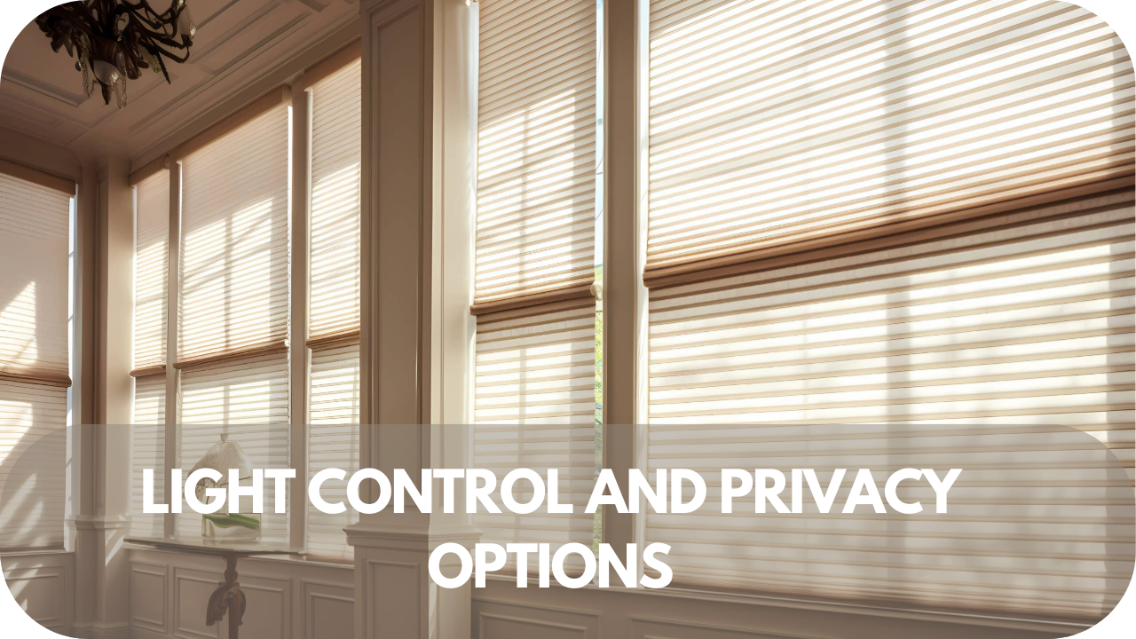 Roller blinds adjusting to create the perfect balance of light and privacy in a modern room.