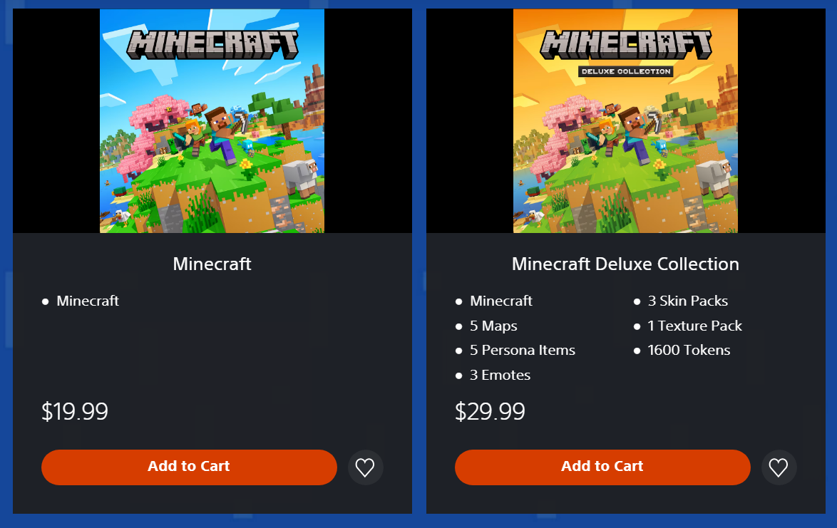 How Much Is Minecraft on PS5