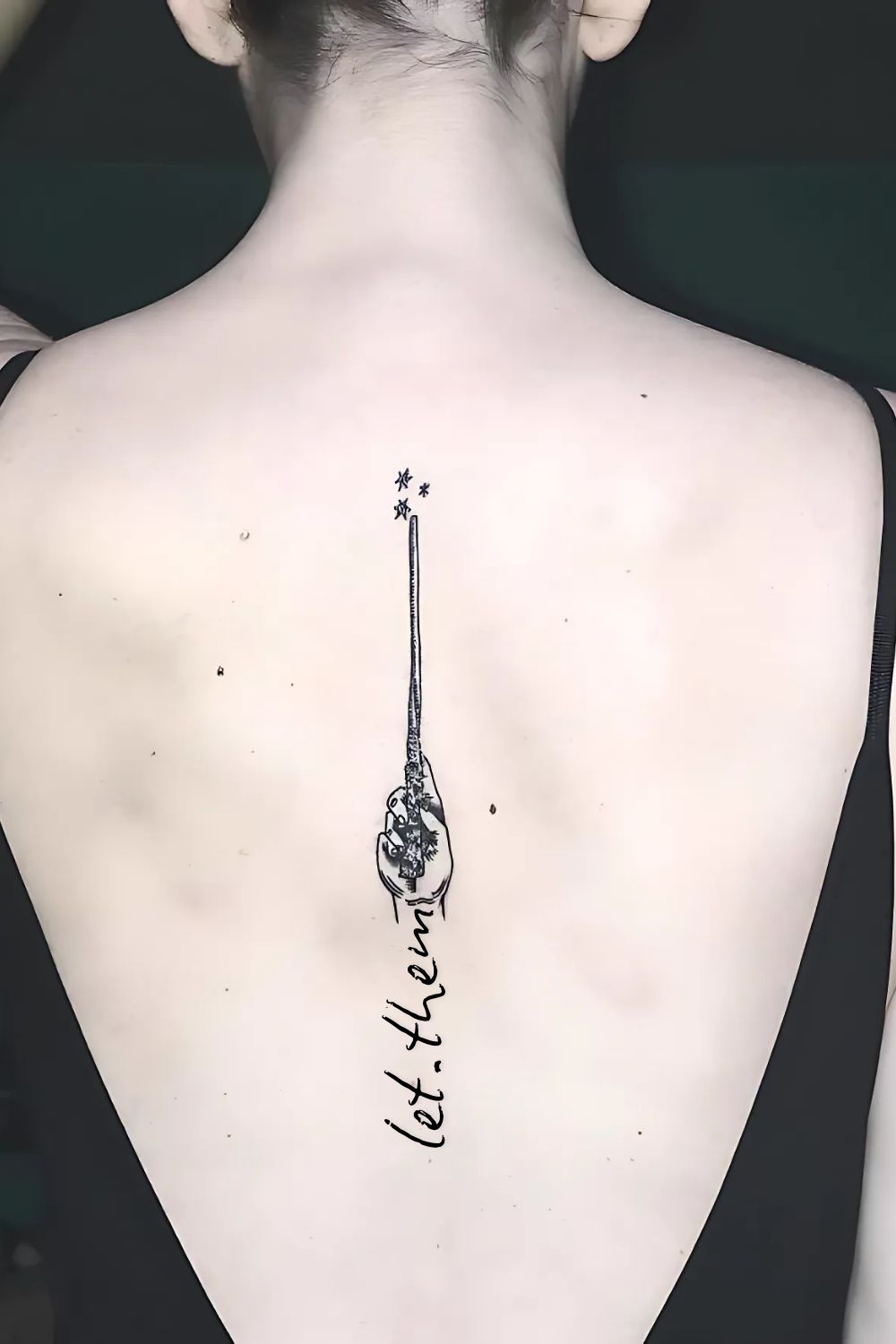 Let Them Spine Tattoos